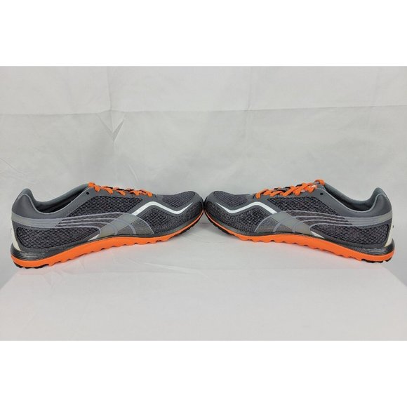 Puma Faas Lite Mesh Spikeless Golf Shoes Mens Size 9 Gray Orange White 186847-07 - Picture 9 of 12